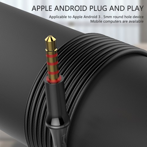 

A4 Wired Earphone Dual Driver 3.5mm Port Bass Stereo In-Ear Sports Waterproof Earphone (Four-loudspeaker version, White)