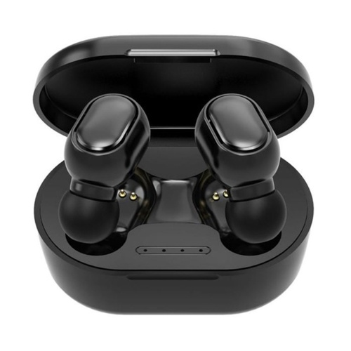 A7S TWS BT5.0 Wireless Headphones Auto Pairing HiFi Sound IPX7 Waterproof 300mAh Charge Box Black