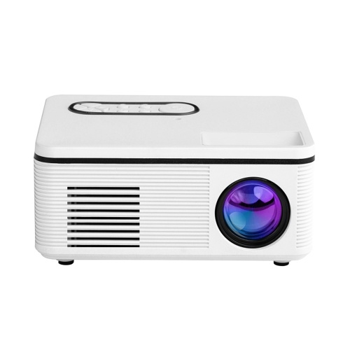 

Портативный проектор 1080P с интерфейсом AV / HD / AUX / USB, размер экрана 24-80 дюймов, поддержка U-диска / воспроизведения карт TF + кабель HD
