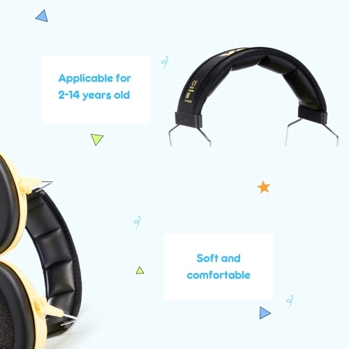 

1Pc UVEX K junior Kids Soundproof Earmuffs Noise Reduction Foam Earmuffs 29dB SNR Adjustable Headband Ear Defenders for 2-14 Years-old Children for Loud Events Soundproof Earmuff