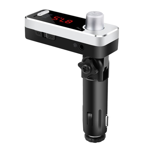 

Автомобильное использование беспроводной стерео BT 4.1 Hands-Free Car Kit w / Mic Talking & Music Streaming Dongle Receiver w / 2.1A Три USB-устройства для зарядки автомобиля Поддержка аудиовыхода