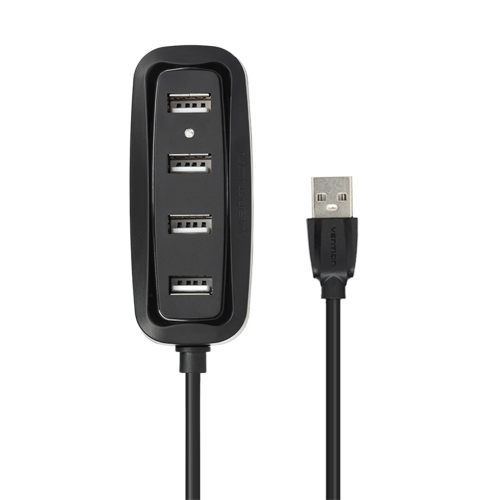 VENÇÃO 1m Portable 4-Port Data USB2.0 Hub de alta velocidade