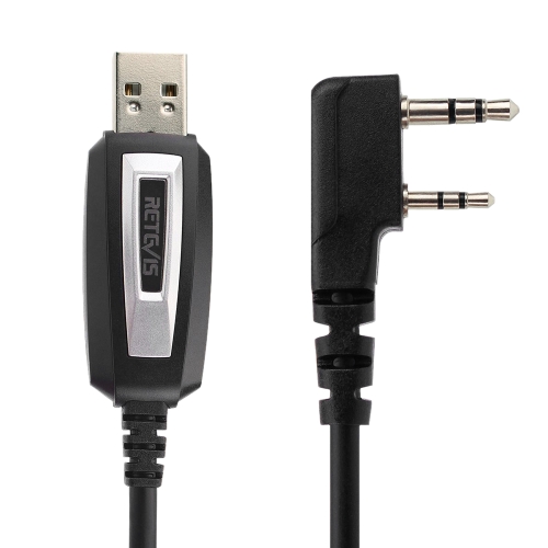 

Retevis 2-контактный USB-кабель для программирования 2-проводные радиостанции Walkie Talks для BAOFENG UV5R / 888S Retevis H777 BAOFENG Kenwood KPG Kenwood TH Kenwood TK