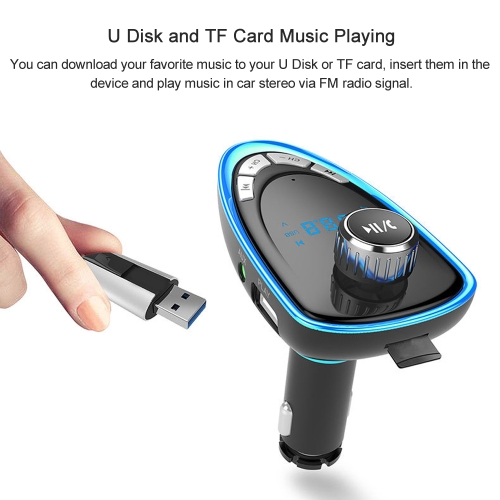 

Car Kit FM Transmitter BT MP3 Player USB Car Charger