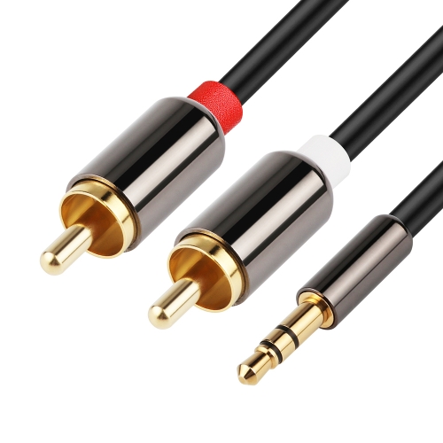 

RCA Audio Cable 3.5 до Dual RCA Аудиокабель 2 RCA Мужская головка для 3,5 мм Аудио Мужской головной RCA AUX-кабель для ноутбука MP3-смартфон Планшетный ПК Усилитель Динамик Домашний кинотеатр HDTV DVD 10 футов