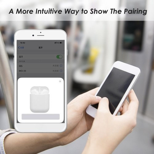 

i11 True Wireless Bluetooth 5.0 Earphones In-ear TWS Headphones with Mic with On-the-go Charging Case Sport Headset Earphones True Wireless