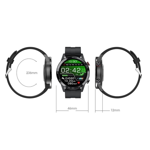 

L16 Intelligent Watch IP68 Waterproof Call Reminder Heart Rate Monitor Blood-Pressure Blood-Oxygen Test Fitness Trackers
