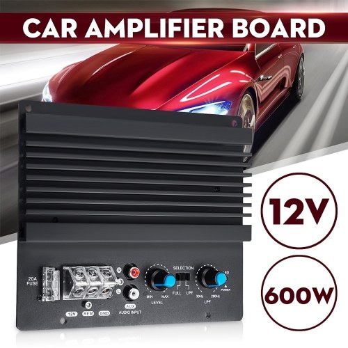 

12 Voltage Large Power Car Audio Amplifier Powerful Bass Subwoofer Amplifier Board Automotive Amplifier Module