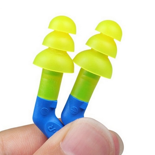 

3M Ear Plugs Anti-noise Earplugs Sleeping Earplugs Christmas Tree with Cable Comfortable Yellow Ear Protector