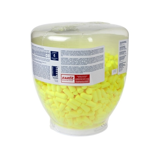 

3M Soft Earplugs Yellow Neons 500 Pairs One Touch Refill Earplugs Disposable Uncorded Earplugs 391-1004