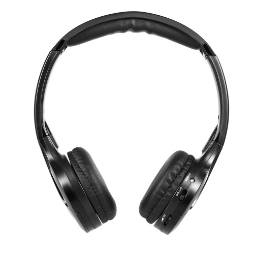 IR infrarouge sans fil voiture casque stéréo casque filaire écouteur double canal pour lecteur DVD de voiture