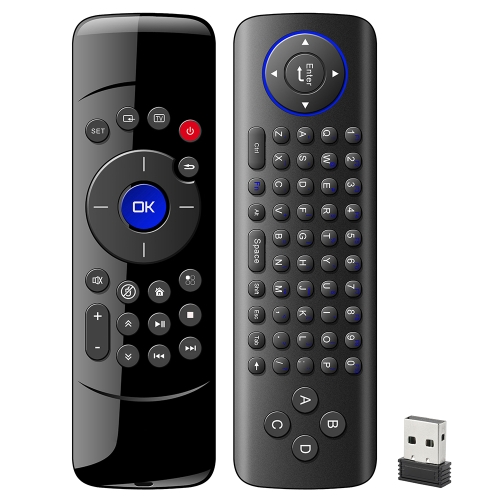 C2 2.4G Air Mouse Wireless QWERTY Keyboard Remote Control