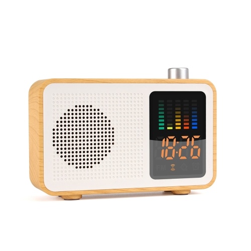 Altavoz de madera portátil inalámbrico BT M20