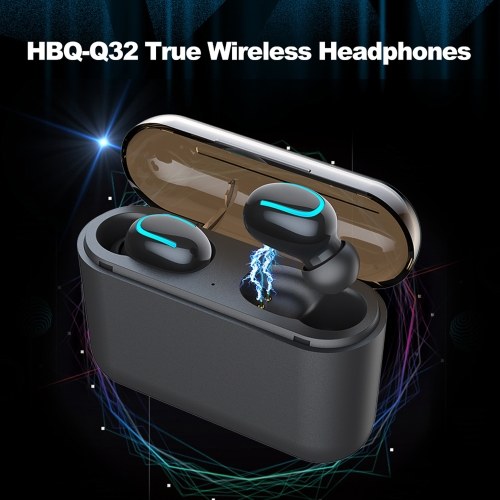 

HBQ-Q32 True Wireless Bluetooth Headphones In-Ear Sport Earphones