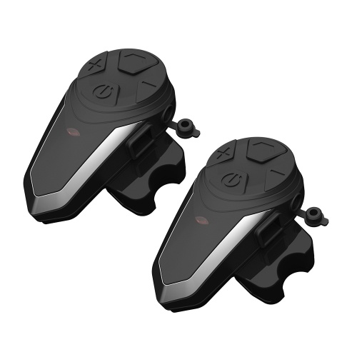 

2 PCS BT Motorcycle Helmet Intercom Walkie-Talkie