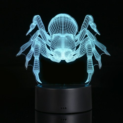 

3D Visual Illusion Lamp Transparent Acrylic Night Light Built-in Battery