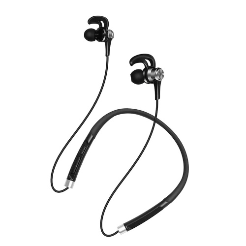 B200 Wireless Bluetooth 5.0 Earphone Sport Headset Metal Magnetic Earbuds Heavy Bass Hanging Headphones with Mic