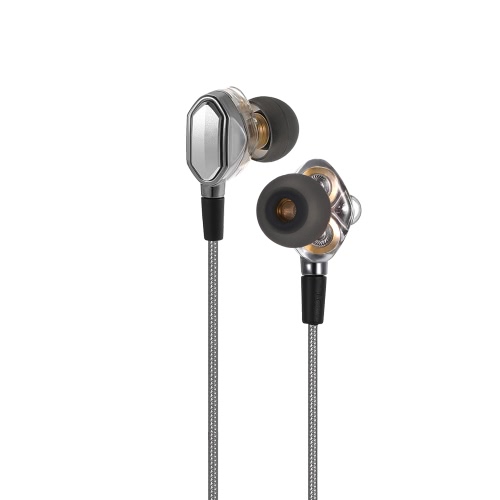 3,5 мм HiFi наушники-вкладыши Наушники Dual Dynamic Design Driver в линии Гарнитуры управления для iPhone Samsung LG смартфоны Компьютеры