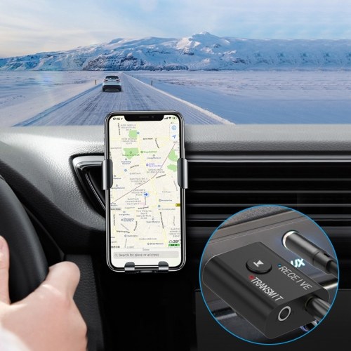 

USB Audio Transmitter Receiver Bluetooth 5.0 Wireless Music Adapter 3.5mm AUX Audio Adapter for TV Speaker Headphones Car Stereo