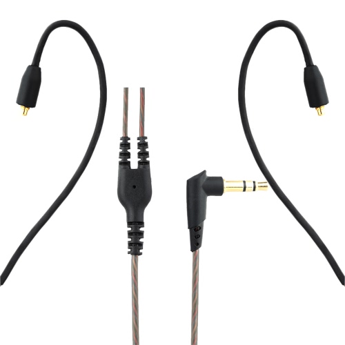 

3.5mm Wired Headphone Audio Cable Replacement Earphones MMCX Connector Detachable for Shure SE215/ SE315 / SE425 / SE535 UE900 Ultrazone IQ for Sony Earphones