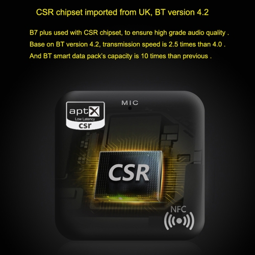 

B7 PLUS Bluetooth 4.2 Receiver