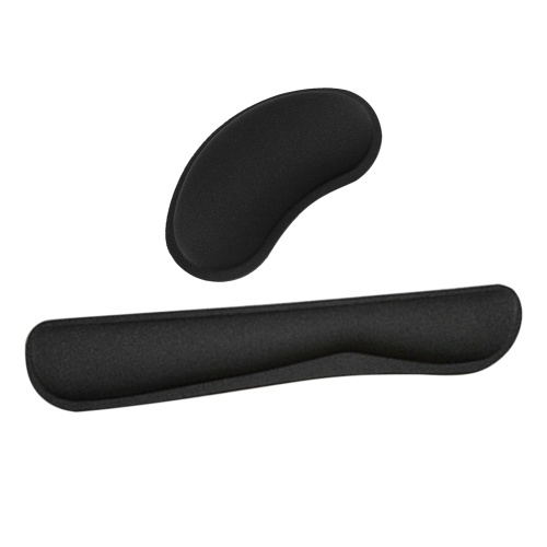 

Memory Foam Keyboard Wrist Rest Pad Mouse Wrist Rest Support For Office Computer Laptop Mac Comfortable Lightweight For Easy Typing Pain Relief