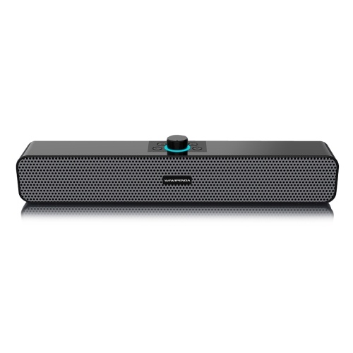 WIWIPENDA L6 Desktop-Lautsprecher Drahtlose Bluetooth 5.0-Lautsprecher Heimkino-Soundbar AUX IN USB TF-Karte Musikwiedergabe für TV Latop PC Smartphone