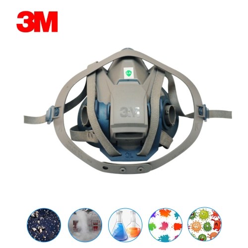 

3M 6502 Organic Vapor Half Face Safety Respirator Mask Respiratory Protection Gas Masks Paint Chemical Formaldehyde Anti Virus Respirator