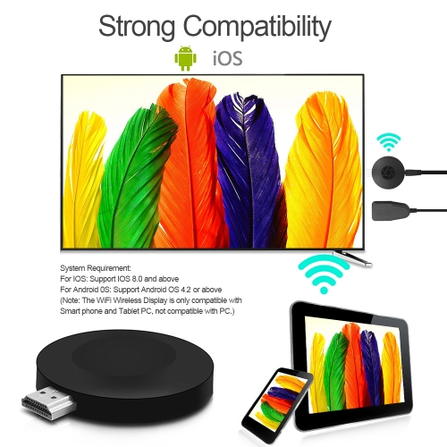 

G2se Wireless WiFi Display Dongle Receiver 1080P HD TV Stick