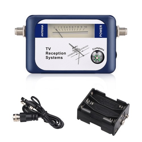 95DTL DVB-T Signal Finder Digital Satellite Signal Finder TV Receiver with Compass Pointer