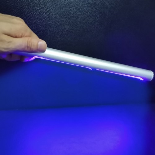 

USB Rechargeable UV Lamp Touch Switch Portable Ultraviolet Light Aluminum Tube Rechargeable Battery