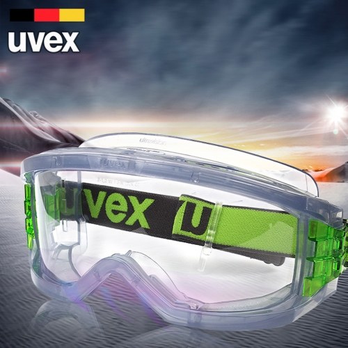 

UVEX Safety Goggles Anti-impact Windproof Dustproof Protective Eyewear Transparent Eyeglasses Outdoor Sporty Riding Work Goggles