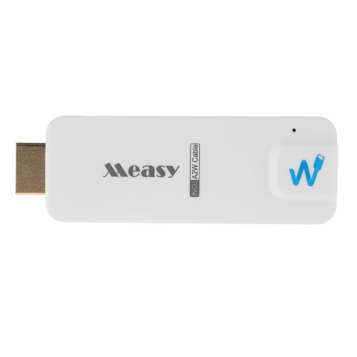 

Measy A2W Кабельное TV Stick HD Dongle Streaming 1080P HD адаптер HDTV адаптер Проводная Airplay Mirroring Streaming конвертер для iPhone 5 / 5S / 6 / 6S Plus ОС IOS для IPad