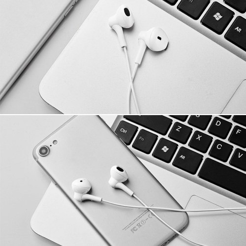 

AW100 Headphones Wired Headset 3.5mm Jack Stereo Earphone with Mic Volume Control for Smartphone MP3