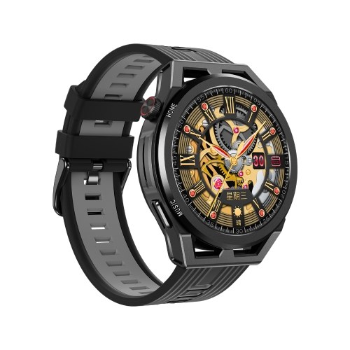 Smart Watch & True Wireless BT 5.0 Headphones 2-in-1 ENC Noise Cancelling Earphones Fitness Tracker Smartwatch 4GB Memory MP3 Music Playback 1.53-inch Color Screen Monitoring Blood Oxygen Heart Rate Sleep NFC One-touch Access 