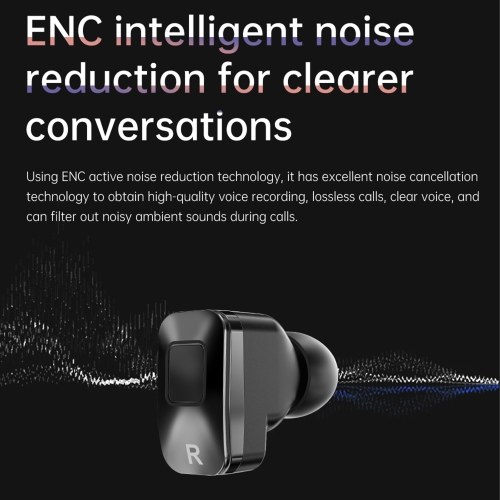 Smart Watch & True Wireless BT 5.0 Headphones 2-in-1 ENC Noise Cancelling Earphones Fitness Tracker Smartwatch 4GB Memory MP3 Music Playback 1.53-inch Color Screen Monitoring Blood Oxygen Heart Rate Sleep NFC One-touch Access 