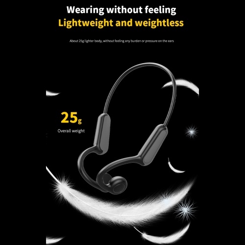 Wireless Sports Running B8 Bone Conduction BT Headphones No In-Ear Ultra Long Standby 
