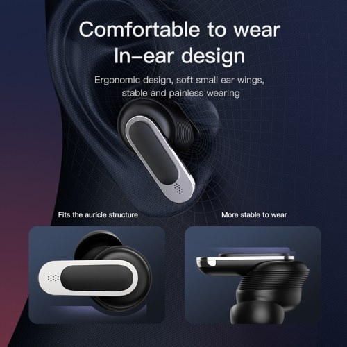 V8 Wireless BT Headset LCD Full Color Smart Display Touch Screen ANC Noise Cancellation 