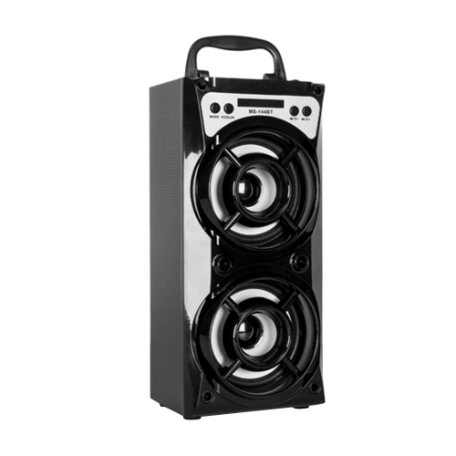 

MS-144BT Wireless BT Speaker Мультимедиа Мобильный динамик Светодиодный свет Громкоговоритель Музыка Воспроизведение с USB / TF /