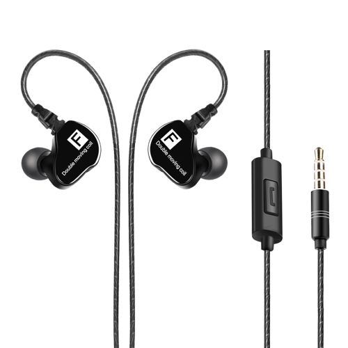 NABOLANG F910 Wired In-Ear Headphones com microfone