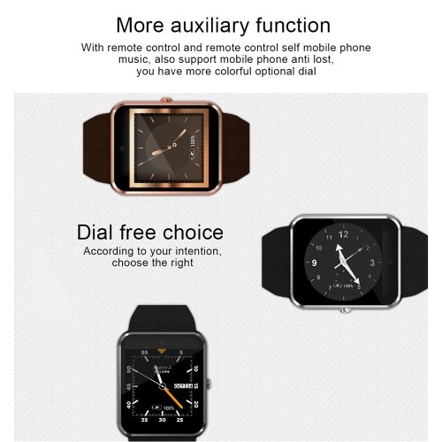 QW08S Home Control APP Intelligent Translation Watch Black