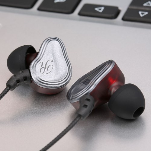 

3.5mm In-ear Sport Headphone with Mic Line Control Headphones Dual-dynamic Headset Heavy Bass Sound Headphone with 1.2m Cable Earphone for Phones Tablet Laptops with 3.5mm Interface