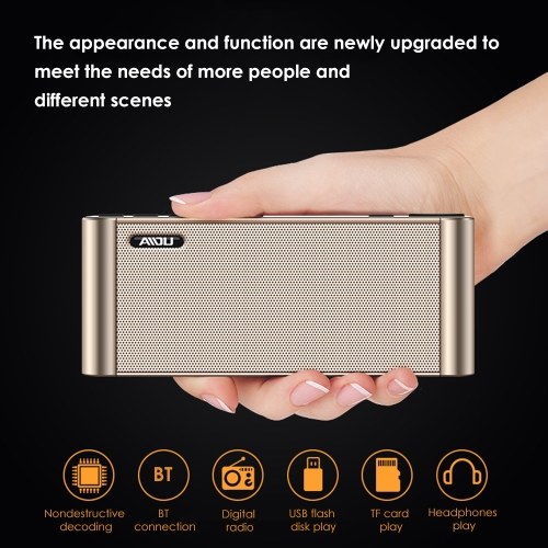 

Q8 Портативный динамик Беспроводная BT Audio Speaker USB HiFi Громкоговоритель Box