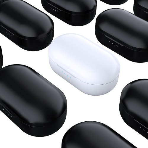

TWS-Air3 Stereo Wire-less BT5.0 Earbuds with Charg-ing Box Supporting Wire-less Charge for Android / iOS