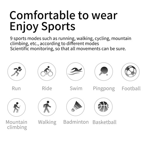 

X5 Smart Watch Bluetooth Sports Bracelet Heart Rate Sleep Blood Pressure Monitoring APP Control for Outdoor Sports Multi-sport Modes