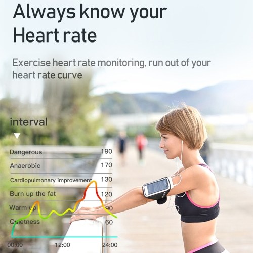 

C6T Body Temperature Bracelet Watch Smart Sports Bracelet IP67 Information Push Sleep Exercise Step Waterproof Sports Smart Bracelet Blood Pressure Monitoring