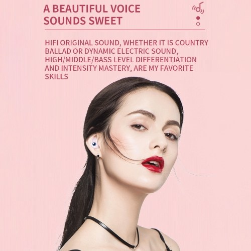 

E6 TWS BT5.1 Wireless Earphones HIFI Sound Bilateral Microphone IPX5 waterproof Game No Delay