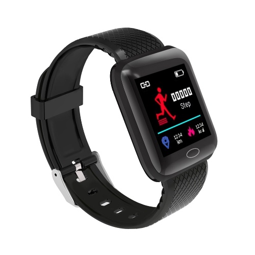 

116plus 1.3in Intelligent Watches Heart Rate Monitoring Watch Sports Watches Wristband Waterproof Smartwatch