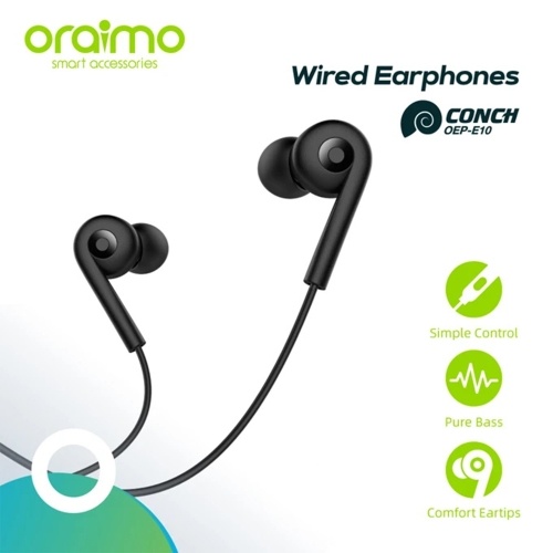 

Oraimo Conch in-Ear Wired Earphones with Mic