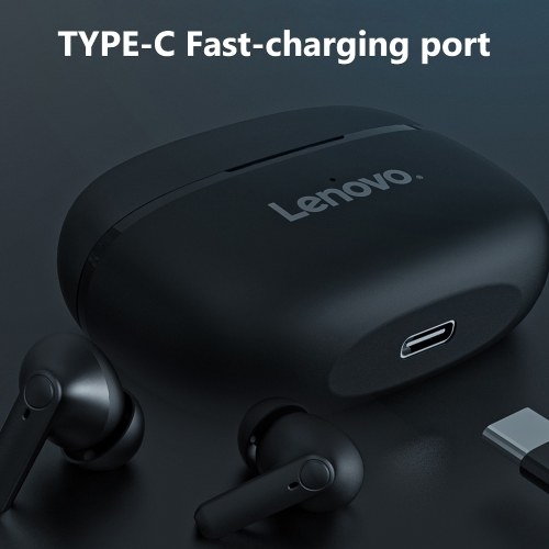 

Lenovo HT05 Earphones Wireless Bluetooth 5.0 Headphone HiFi Sound Built-in Mic Earbuds Sports Headsets